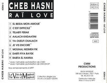 Load image into Gallery viewer, Cheb Hasni : Raï Love (CD, Comp)