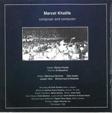 Load image into Gallery viewer, Marcel Khalife* : تصبحون على وطن Ode To A Homeland (CD, Album)