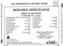Load image into Gallery viewer, Mohamed Abdelwahab* : Integrale Vol. VI 1932-33 (CD, Comp)