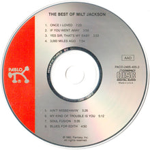 Load image into Gallery viewer, Milt Jackson : The Best Of Milt Jackson (CD, Comp)