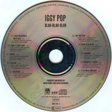 Load image into Gallery viewer, Iggy Pop : Blah-Blah-Blah (CD, Album)
