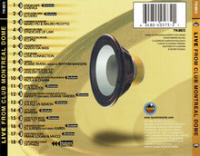 Load image into Gallery viewer, Various : Live From Club Montreal Dome (CD, Mixed)