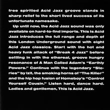 Load image into Gallery viewer, Various : This Is Acid Jazz Volume One (CD, Comp)