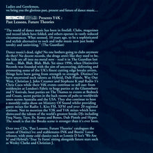 Load image into Gallery viewer, Various : Y4K: Past Lessons, Future Theories (2xCD, Comp, Mixed)