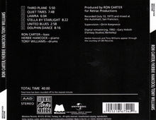 Load image into Gallery viewer, Ron Carter / Herbie Hancock / Tony Williams* : Third Plane (CD, Album, RE, RM)