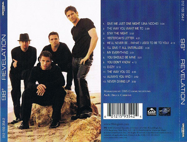 98 Degrees - Give Me Just One Night (Una No 