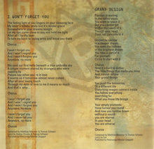 Load image into Gallery viewer, Princessa : I Won't Forget You (CD, Album)