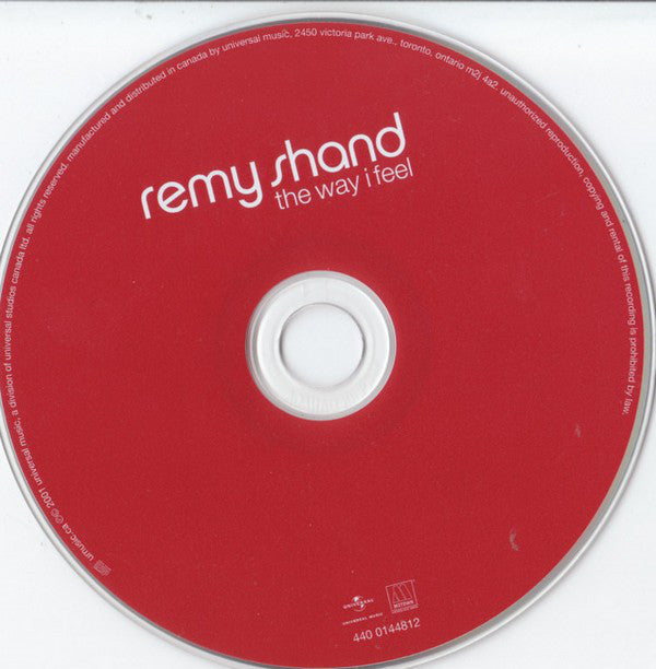 Buy Remy Shand : The Way I Feel (CD, Album) Online for a great price