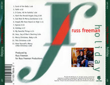 Load image into Gallery viewer, Russ Freeman (2) : Holiday (CD, Album)