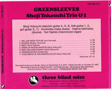 Load image into Gallery viewer, Shoji Yokouchi Trio Plus Yuri Tashiro : Greensleeves (CD, Album, RE)
