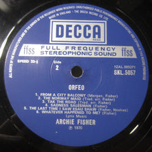 Load image into Gallery viewer, Archie Fisher : Orfeo (LP)