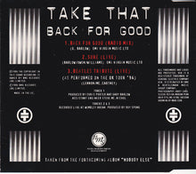 Load image into Gallery viewer, Take That : Back For Good (CD, Single)