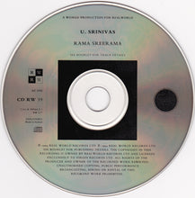 Load image into Gallery viewer, U. Srinivas : Rama Sreerama (CD, Album)