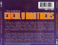 Load image into Gallery viewer, Everly Brothers : The Definitive Everly Brothers (2xCD, Comp, RM)