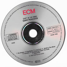 Load image into Gallery viewer, Gary Peacock, Art Lande, Eliot Zigmund : Shift In The Wind (CD, Album, RE)