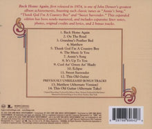 Load image into Gallery viewer, John Denver : Back Home Again (CD, Album, RE, RM)