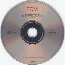 Load image into Gallery viewer, John Abercrombie / Dan Wall / Adam Nussbaum : Tactics (CD, Album)