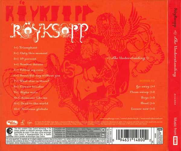 Buy Röyksopp : The Understanding (CD, Album, Copy Prot. + CD, Copy