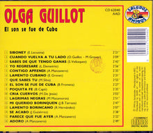 Load image into Gallery viewer, Olga Guillot : El Son Se Fue De Cuba (CD, Comp)