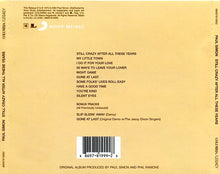 Load image into Gallery viewer, Paul Simon : Still Crazy After All These Years (CD, Album, RE, RM, Exp)