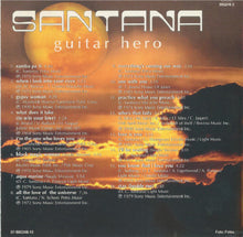 Load image into Gallery viewer, Santana : Guitar Hero (CD, Comp)