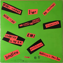 Load image into Gallery viewer, Sex Pistols : Never Mind The Bollocks Here's The Sex Pistols (LP, Album, Jac)