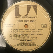 Load image into Gallery viewer, Shirley Bassey : Never Never Never (LP, Album)