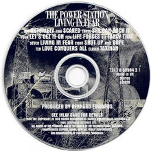 Load image into Gallery viewer, The Power Station : Living In Fear (CD, Album)