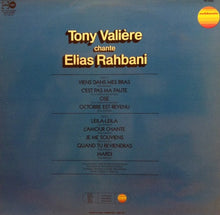 Load image into Gallery viewer, Tony Valière* : Chante Elias Rahbani "Ose" (LP, Album)