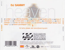 Load image into Gallery viewer, DJ Sammy : Heaven (CD, Album, Copy Prot.)