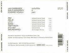 Load image into Gallery viewer, Jan Garbarek • Arild Andersen • Edward Vesala : Triptykon (CD, Album, RE)