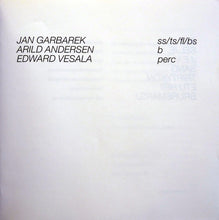 Load image into Gallery viewer, Jan Garbarek • Arild Andersen • Edward Vesala : Triptykon (CD, Album, RE)
