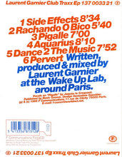 Load image into Gallery viewer, Laurent Garnier : Club Traxx EP (CD, EP)
