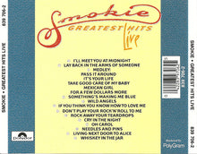 Load image into Gallery viewer, Smokie : Greatest Hits Live (CD, Album)