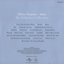 Load image into Gallery viewer, Olivia Newton-John : The Definitive Collection (CD, Comp, RP)