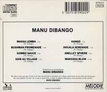 Load image into Gallery viewer, Manu Dibango : Afrijazzy (CD, Album)
