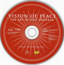 Load image into Gallery viewer, Ravi Shankar : Vision Of Peace: The Art Of Ravi Shankar (2xCD, Comp)