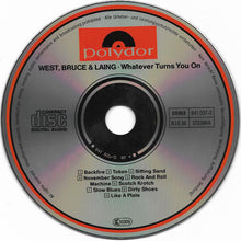Load image into Gallery viewer, West, Bruce & Laing : Whatever Turns You On (CD, Album, RE)