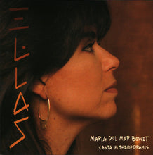 Load image into Gallery viewer, Maria Del Mar Bonet : El·Las - Maria Del Mar Bonet Canta M. Theodorakis (CD, Album)