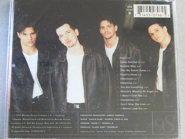 98 Degrees Gif, 98 Degrees CD Covers 98 Degrees Vinyl LP Records & Albums,  98 Degrees CD Albums & CD Singles, 98 Degrees 7 Record / 7 Inch Single -  Page 1