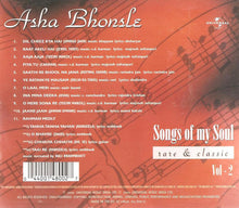 Load image into Gallery viewer, Asha Bhonsle* : Songs Of My Soul Vol. 2 - Rare And Classic (CD, Comp)