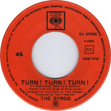 Load image into Gallery viewer, The Byrds : Turn! Turn! Turn! (7", Single)