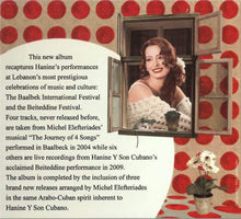 Load image into Gallery viewer, Hanine Y Son Cubano : The Festivals Album Baalbeck & Beiteddine (CD, Album)