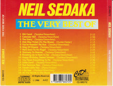 Load image into Gallery viewer, Neil Sedaka : The Very Best Of (CD, Comp)