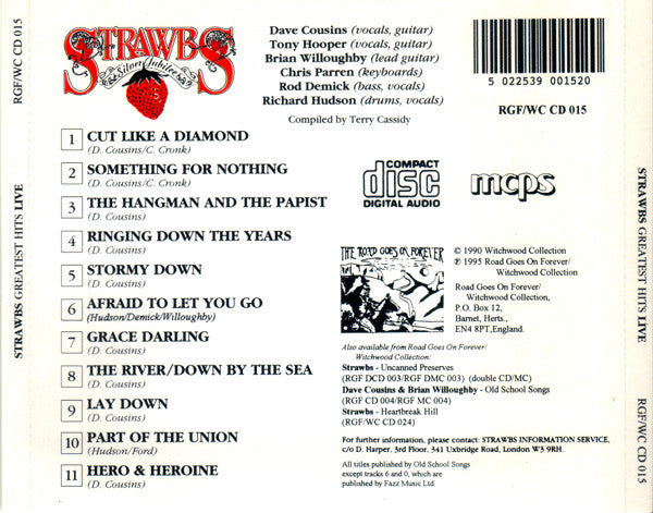 Buy Strawbs : Greatest Hits Live! (CD, Album) Online for a great