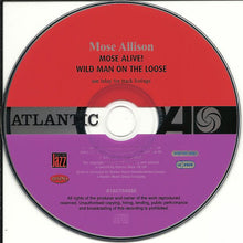 Load image into Gallery viewer, Mose Allison : Mose Alive! / Wild Man On The Loose (CD, Comp)