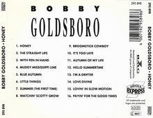 Load image into Gallery viewer, Bobby Goldsboro : Honey (CD, Comp)