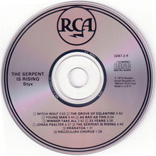 Load image into Gallery viewer, Styx : The Serpent Is Rising (CD, Album, RE, RM)