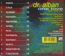Load image into Gallery viewer, Dr. Alban : One Love (The Album) (CD, Album)