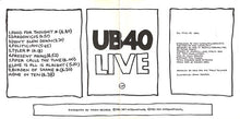 Load image into Gallery viewer, UB40 : Live (CD, Album)